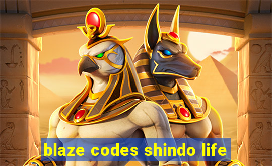 blaze codes shindo life